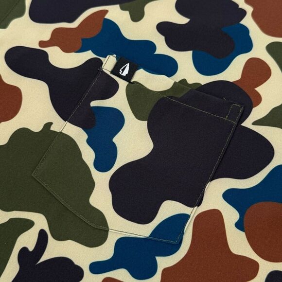 NEW Bundle of 2 Tachuntfish The Mojito Shirt Navy & Duck Hunter Camo XL - Picture 11 of 15